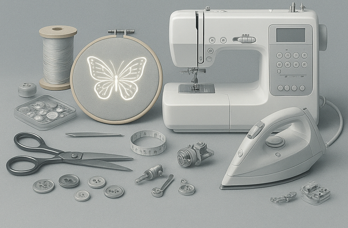 الفراشة الفضية المضيئة